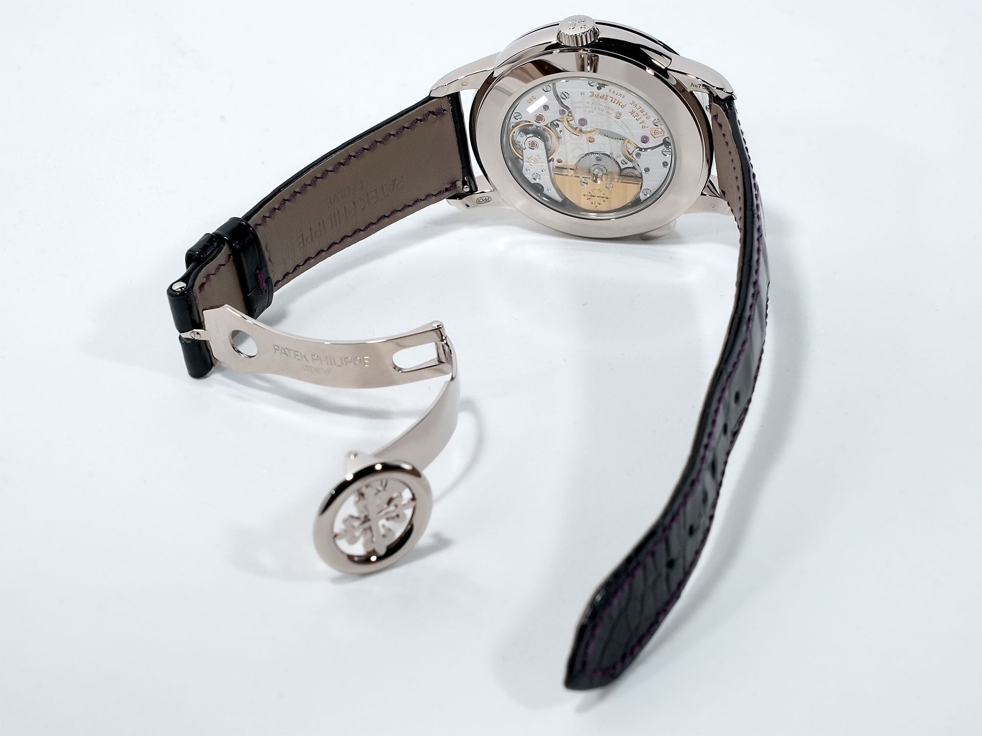 パテックフィリップ コンプリケーション ワールドタイム デイト Ref.5330G-010 ホワイトゴールド パープル文字盤 美品 b5st3ehs