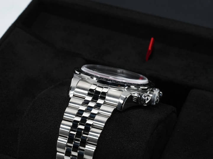 Tudor Black Bay Chrono Ref. 79360N Stainless Steel Pink Dial Excellent Condition 5htbhxcf