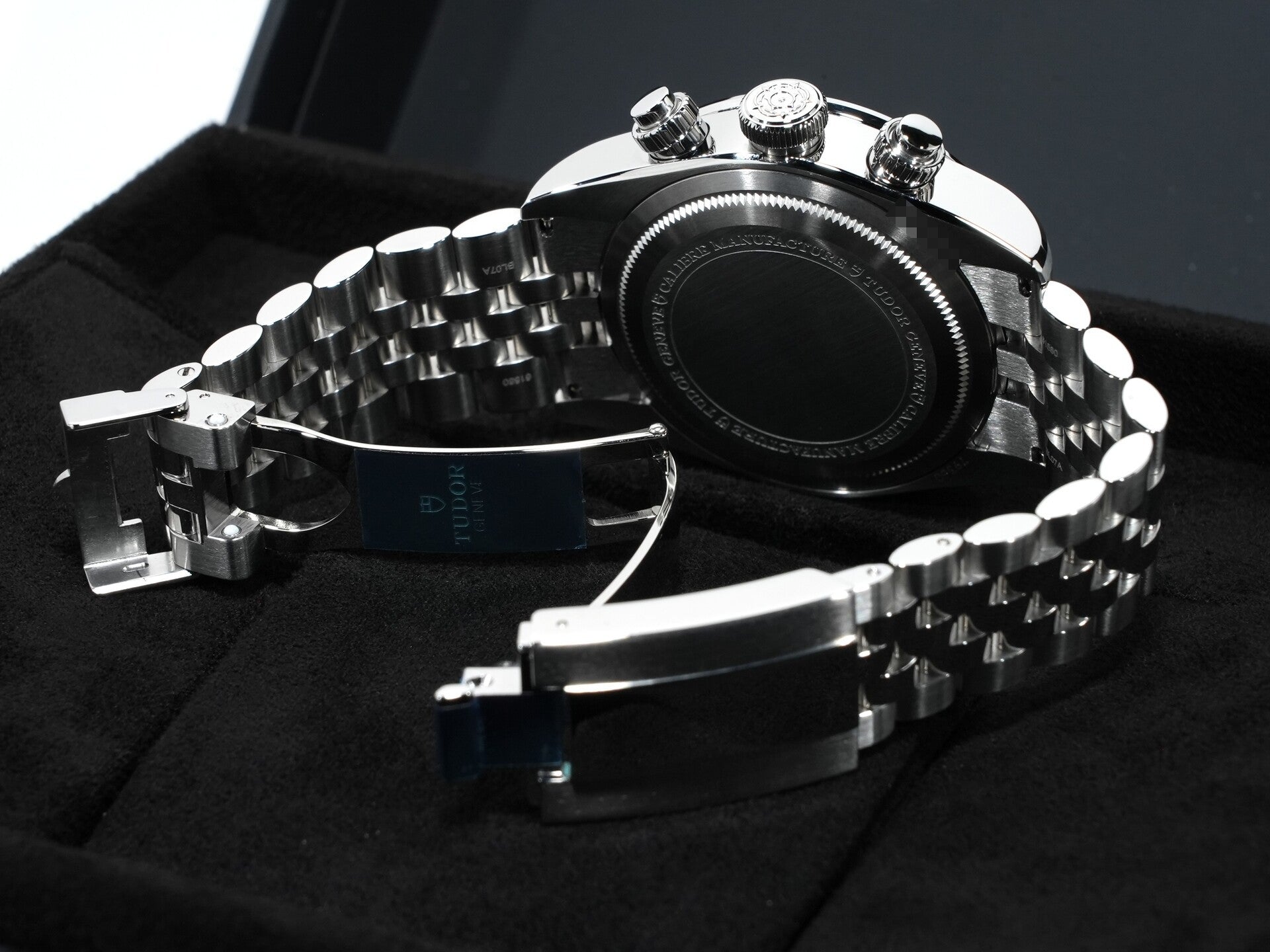 Tudor Black Bay Chrono Ref. 79360N Stainless Steel Pink Dial Excellent Condition 5htbhxcf