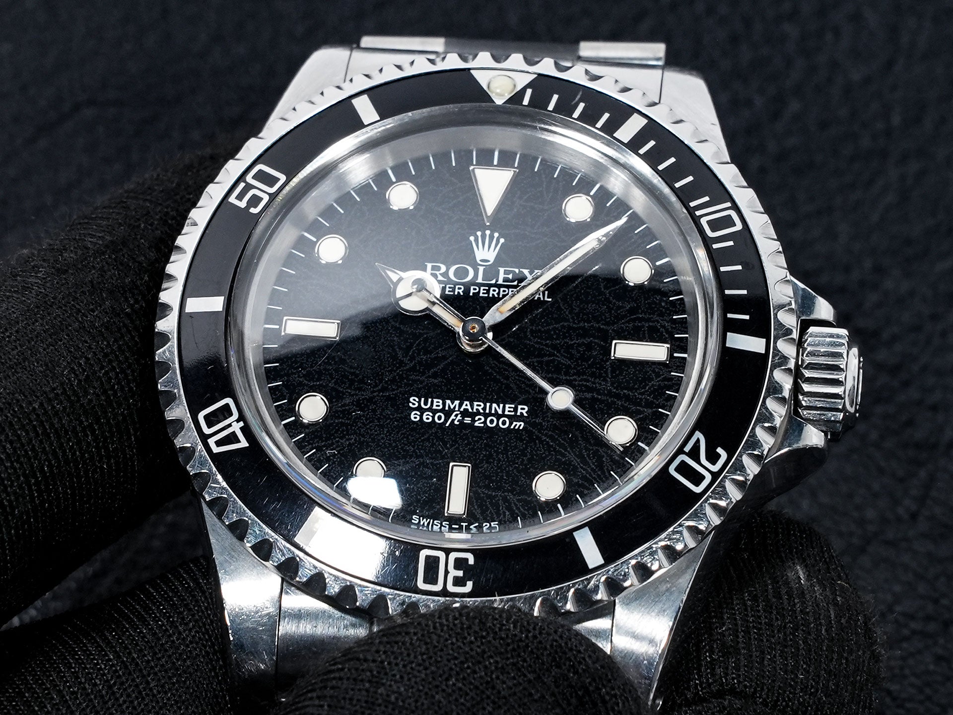 Rolex Submariner Ref. 5513 Stainless Steel Black Dial Pre-owned e6k75afb