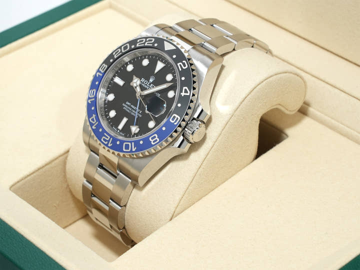 ロレックス GMTマスターII Ref.126710BLNR ステンレススチール ブラック文字盤 オイスターブレスレット 未使用 dvqvuo9g