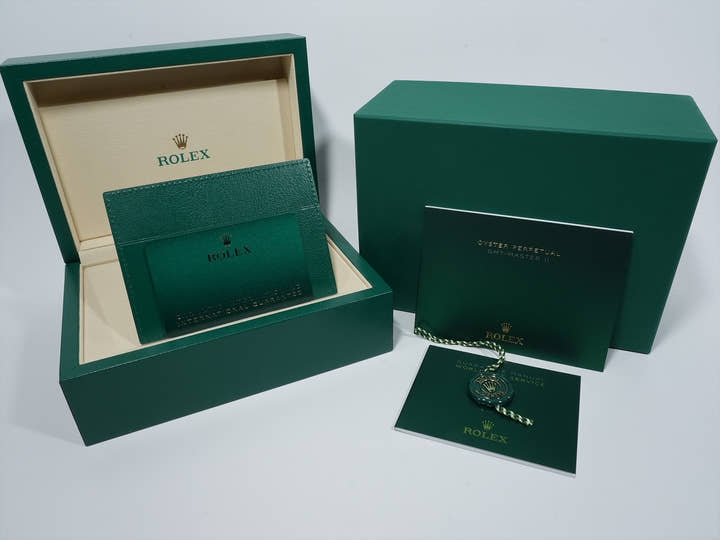 ロレックス GMTマスターII Ref.126710GRNR ステンレススチール ブラック文字盤 ジュビリーブレスレット 未使用 qebvicns