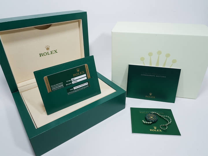 Rolex Daytona Ref. 116528 Yellow Gold with Black Dial, Excellent Condition, Pre-Owned (kvhtgf8k)