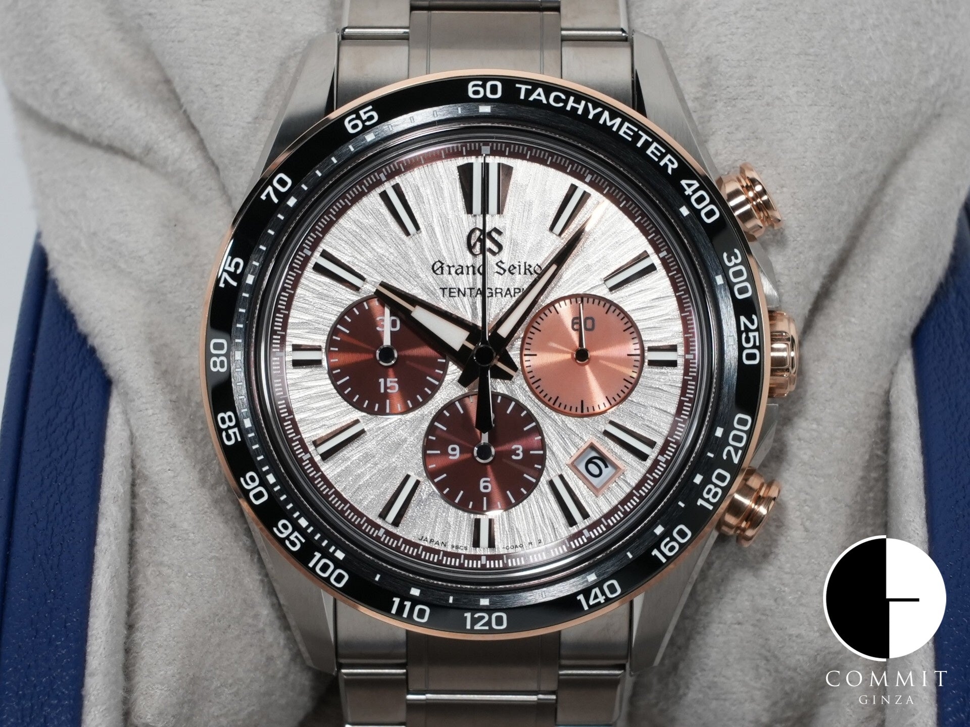 グランドセイコー エボリューション9 コレクション テンタグラフ Ref.SLGC006 ブライトチタン カッパーピンク文字盤 未使用 koxcep3q