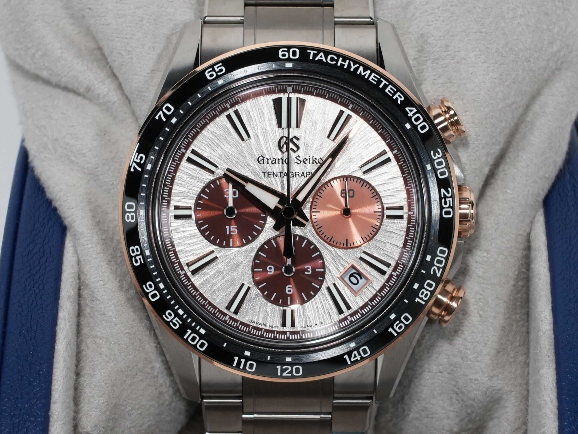 グランドセイコー エボリューション9 コレクション テンタグラフ Ref.SLGC006 ブライトチタン カッパーピンク文字盤 未使用 koxcep3q
