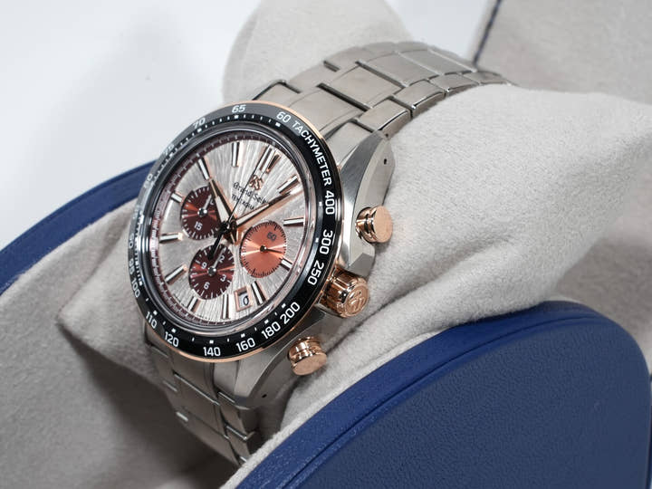 グランドセイコー エボリューション9 コレクション テンタグラフ Ref.SLGC006 ブライトチタン カッパーピンク文字盤 未使用 koxcep3q