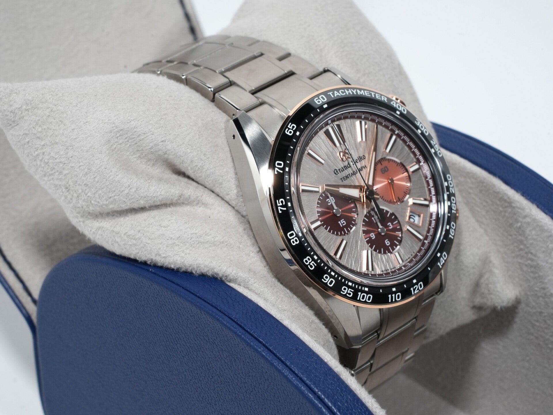 グランドセイコー エボリューション9 コレクション テンタグラフ Ref.SLGC006 ブライトチタン カッパーピンク文字盤 未使用 koxcep3q