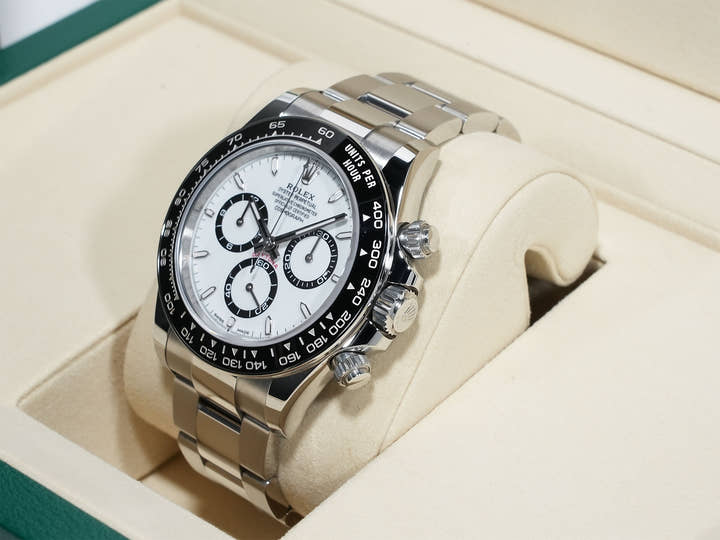 ロレックス デイトナ Ref.126500LN ステンレススチール ホワイト文字盤 美中古 3nu5bid6
