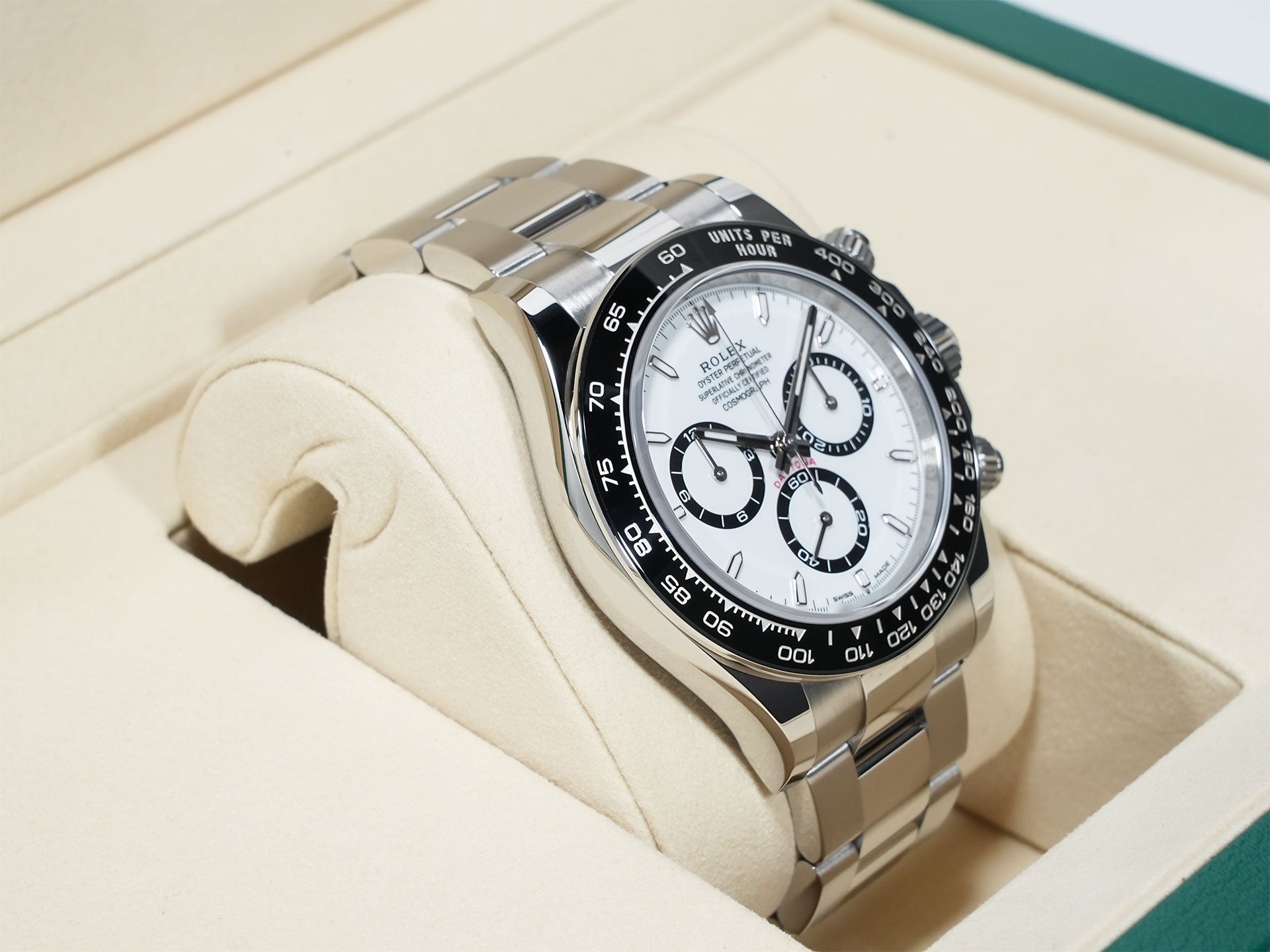 ロレックス デイトナ Ref.126500LN ステンレススチール ホワイト文字盤 美中古 3nu5bid6