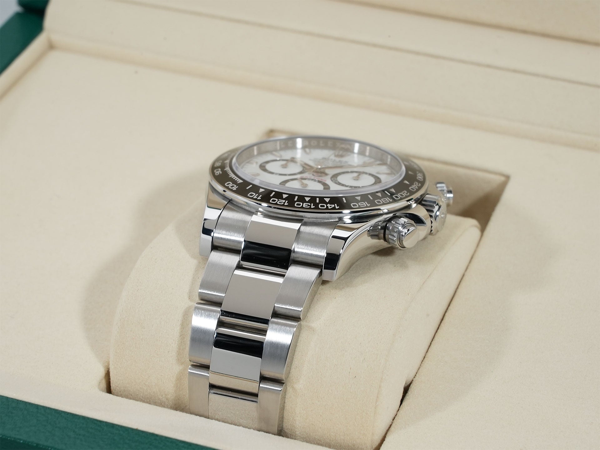 ロレックス デイトナ Ref.126500LN ステンレススチール ホワイト文字盤 美中古 3nu5bid6