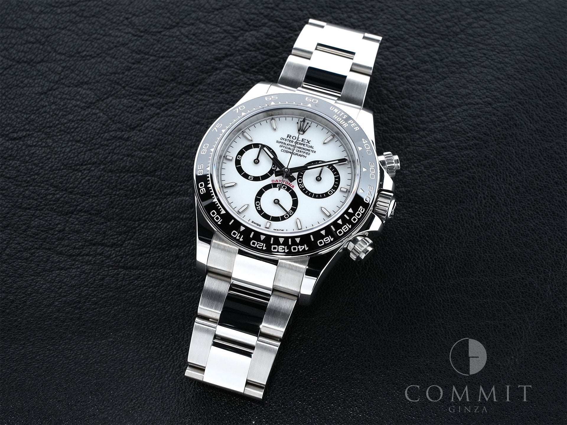 ロレックス デイトナ Ref.126500LN ステンレススチール ホワイト文字盤 美中古 3nu5bid6