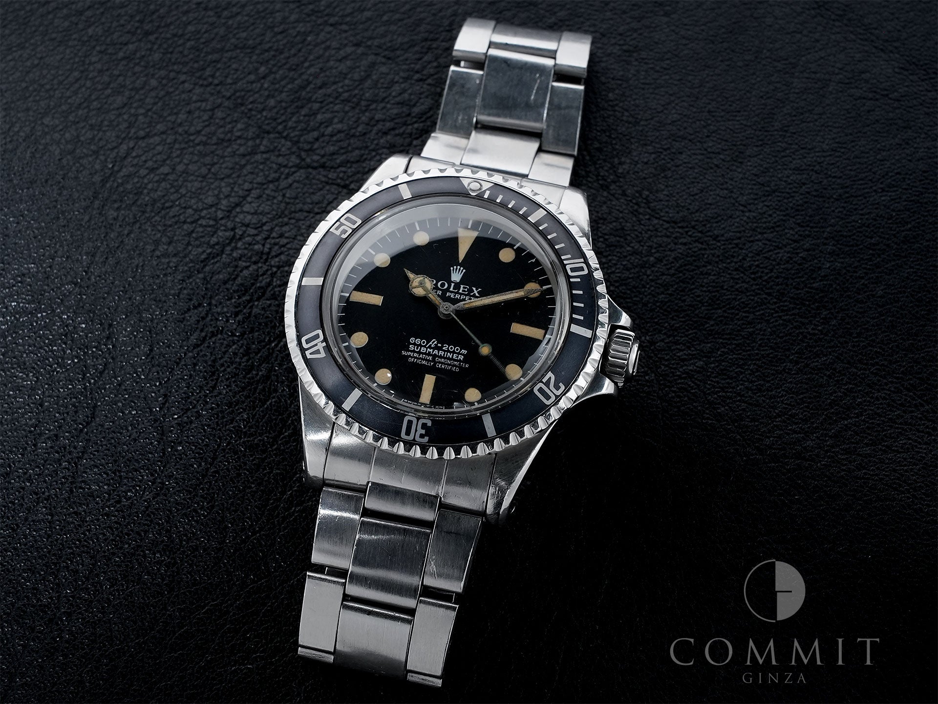 Pre-owned Rolex Submariner Ref. 5512 Stainless Steel Black Dial (p5t3hdqn)