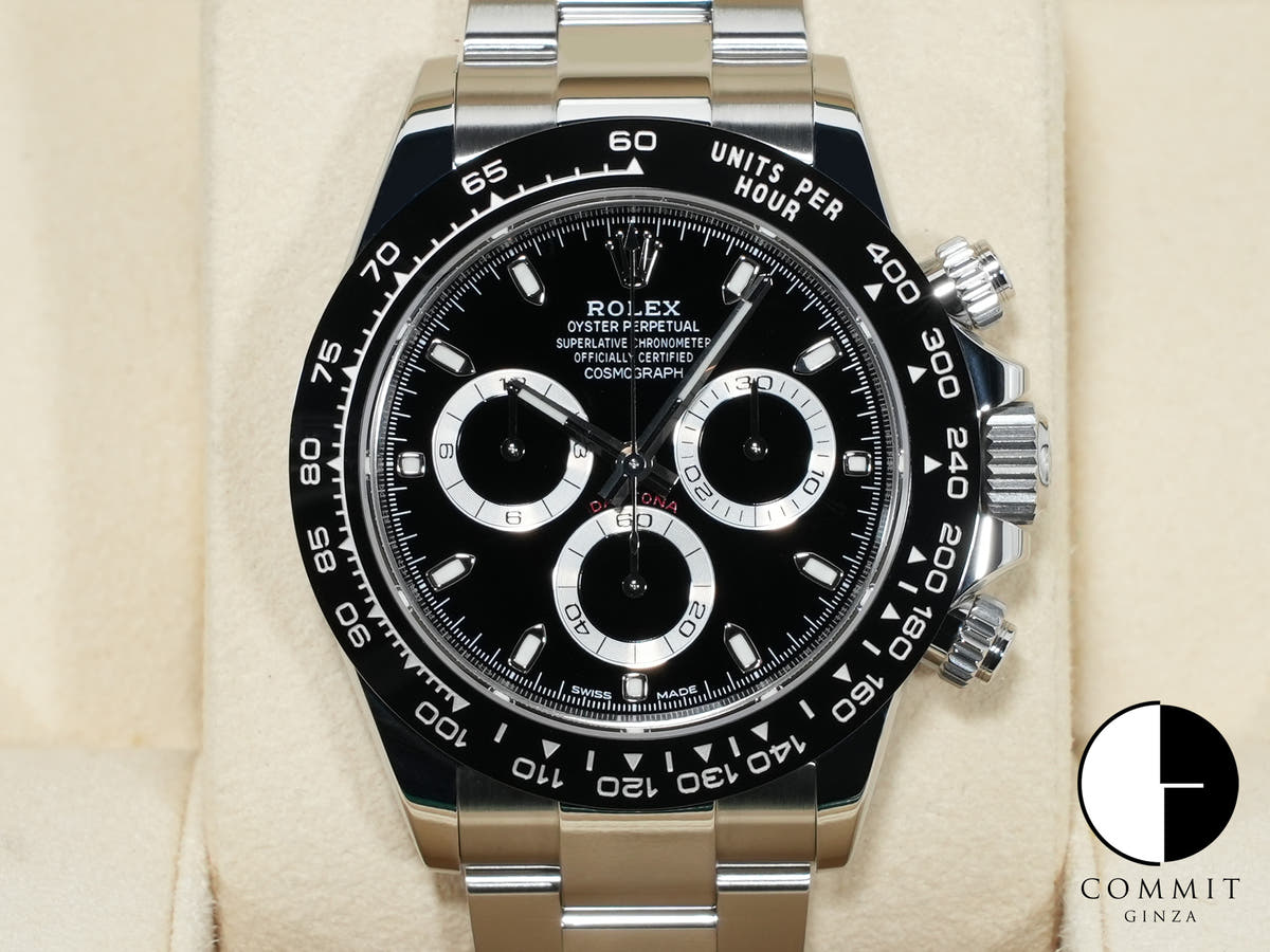 Rolex Daytona Ref. 116500LN Stainless Steel Black Dial Excellent Condition fmcxcwqe