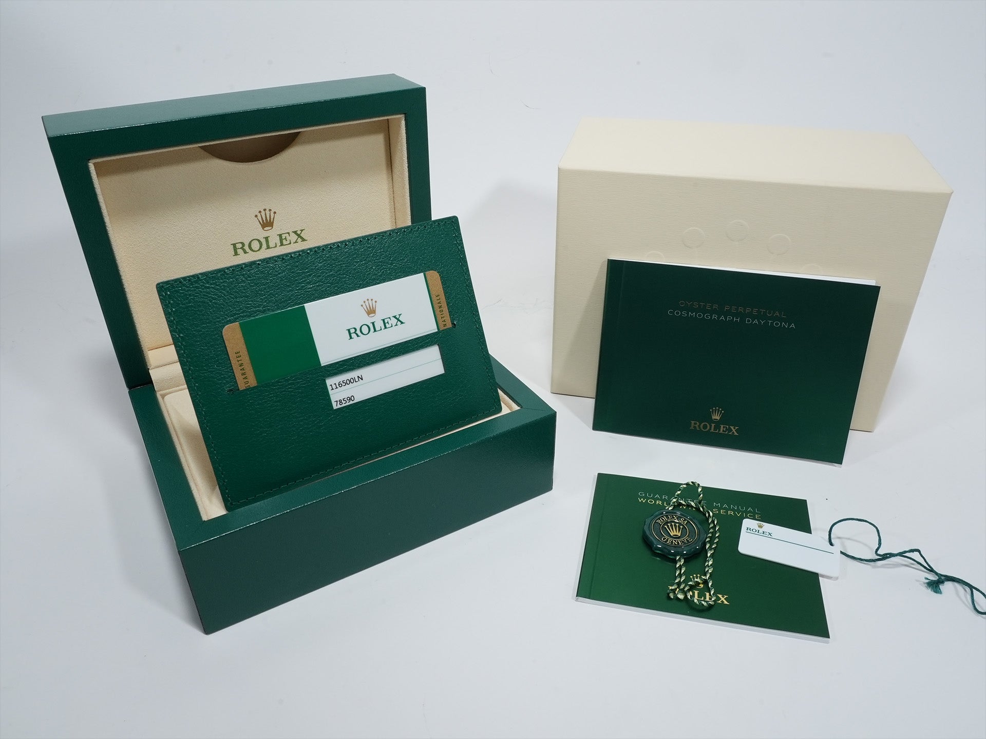 Rolex Daytona Ref. 116500LN Stainless Steel Black Dial Excellent Condition fmcxcwqe