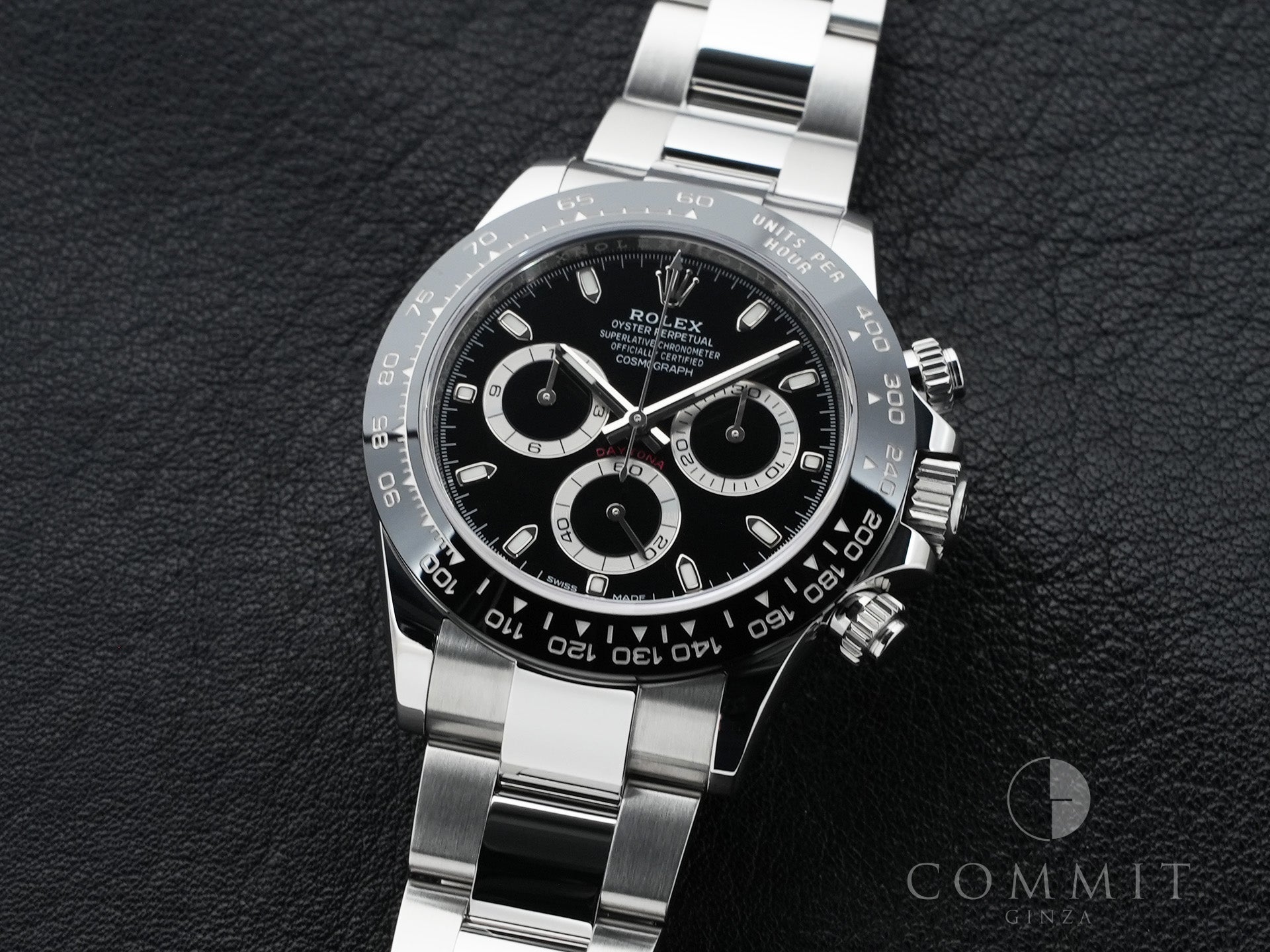 Rolex Daytona Ref. 116500LN Stainless Steel Black Dial Excellent Condition fmcxcwqe