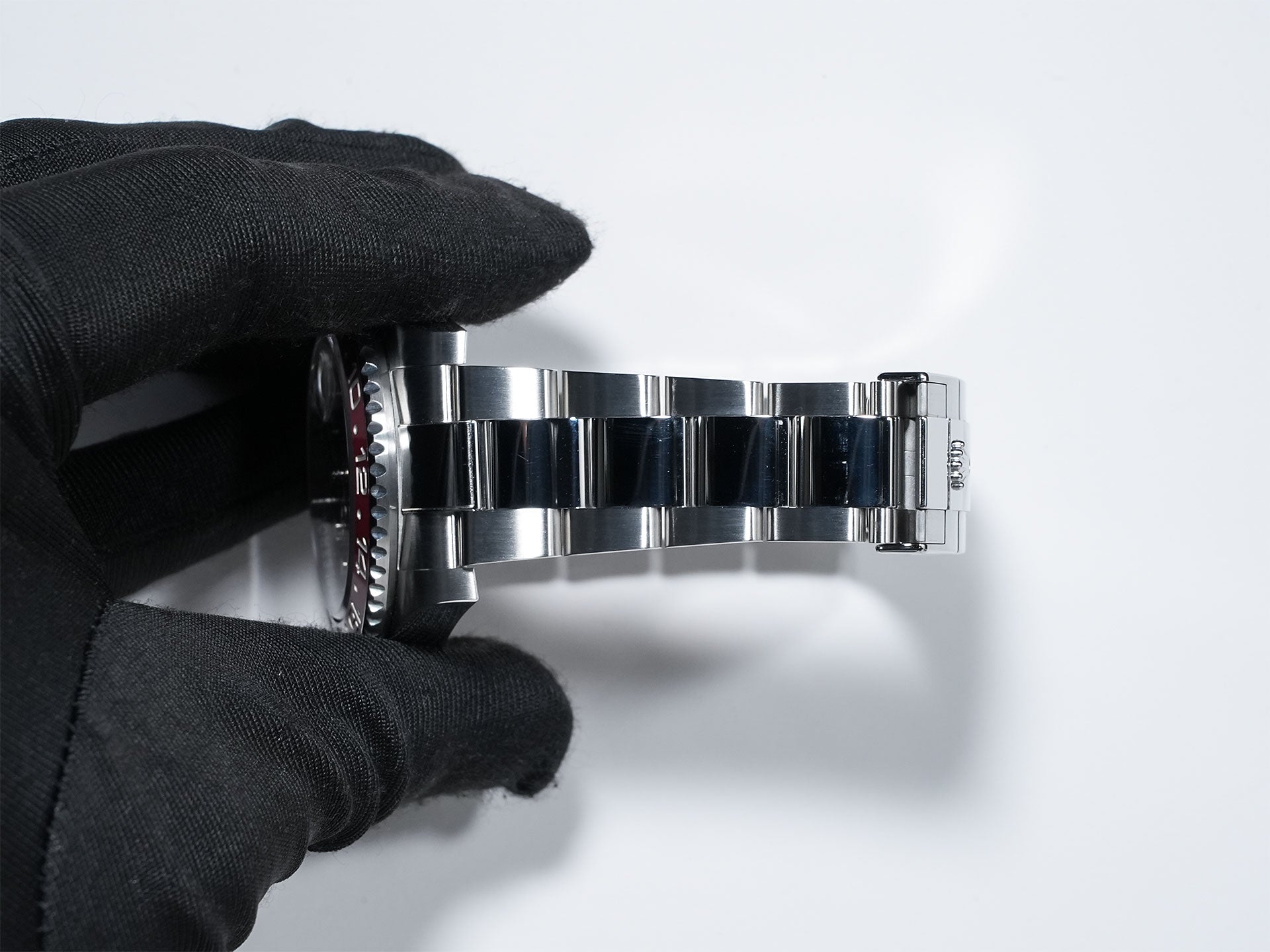 Pre-owned Rolex GMT-Master II Ref. 126710BLRO Stainless Steel Black Dial Oyster Bracelet qgidu4zu