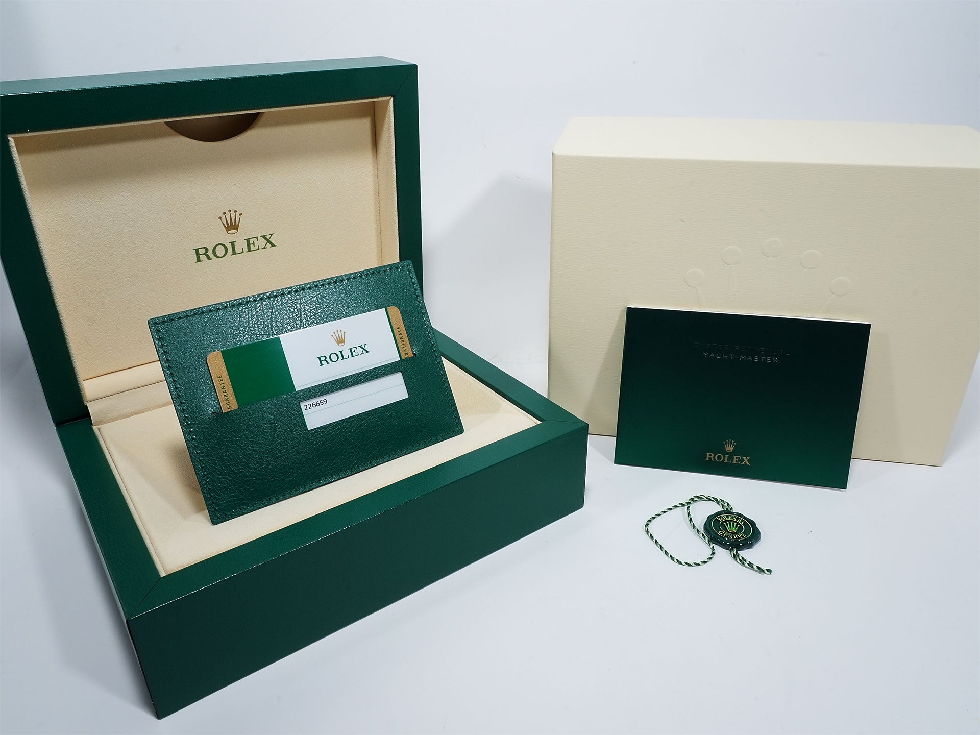 ロレックス ヨットマスター42 Ref.226659 ホワイトゴールド ブラック文字盤 美中古 v9wasj6j