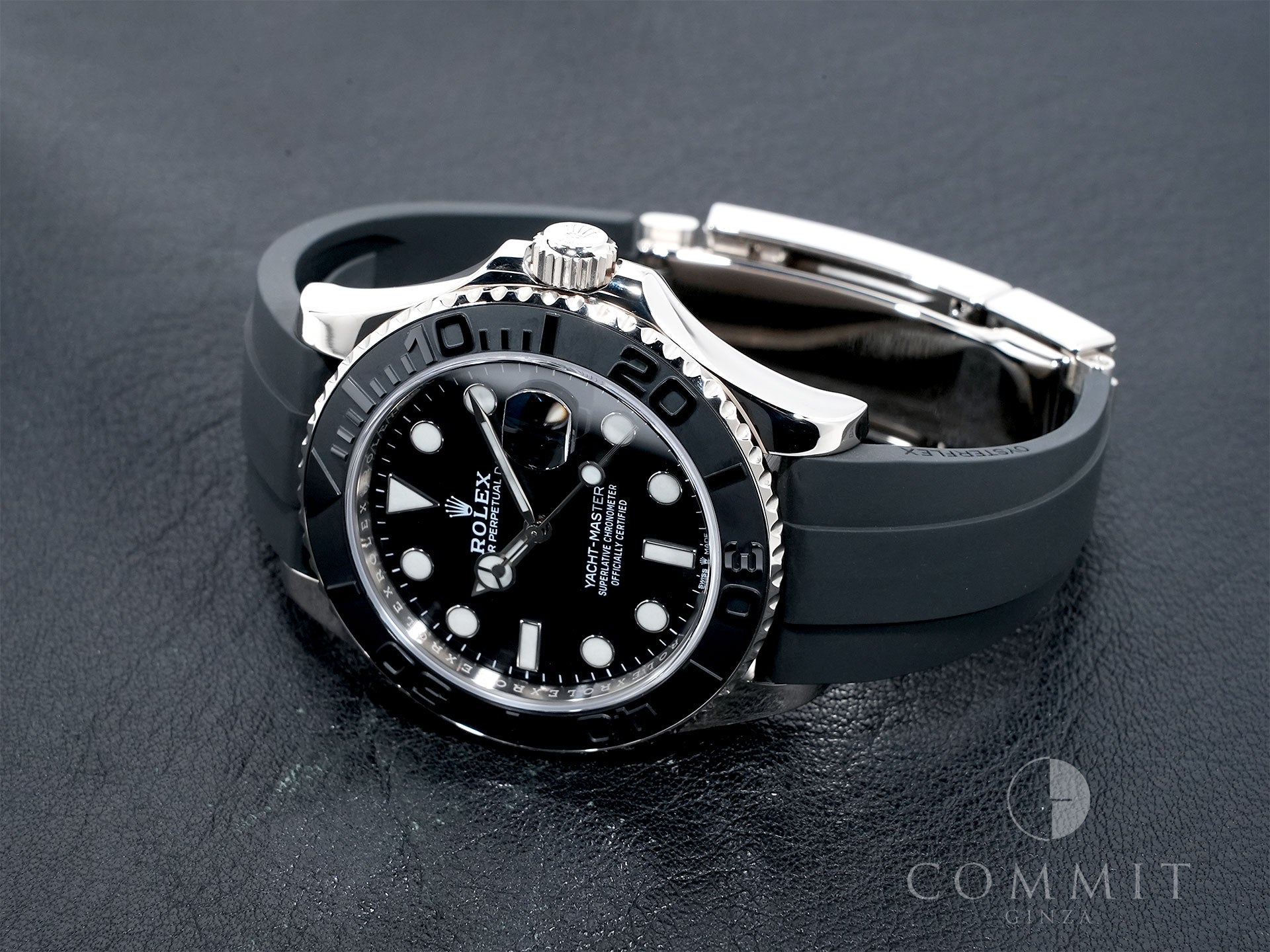 ロレックス ヨットマスター42 Ref.226659 ホワイトゴールド ブラック文字盤 美中古 v9wasj6j