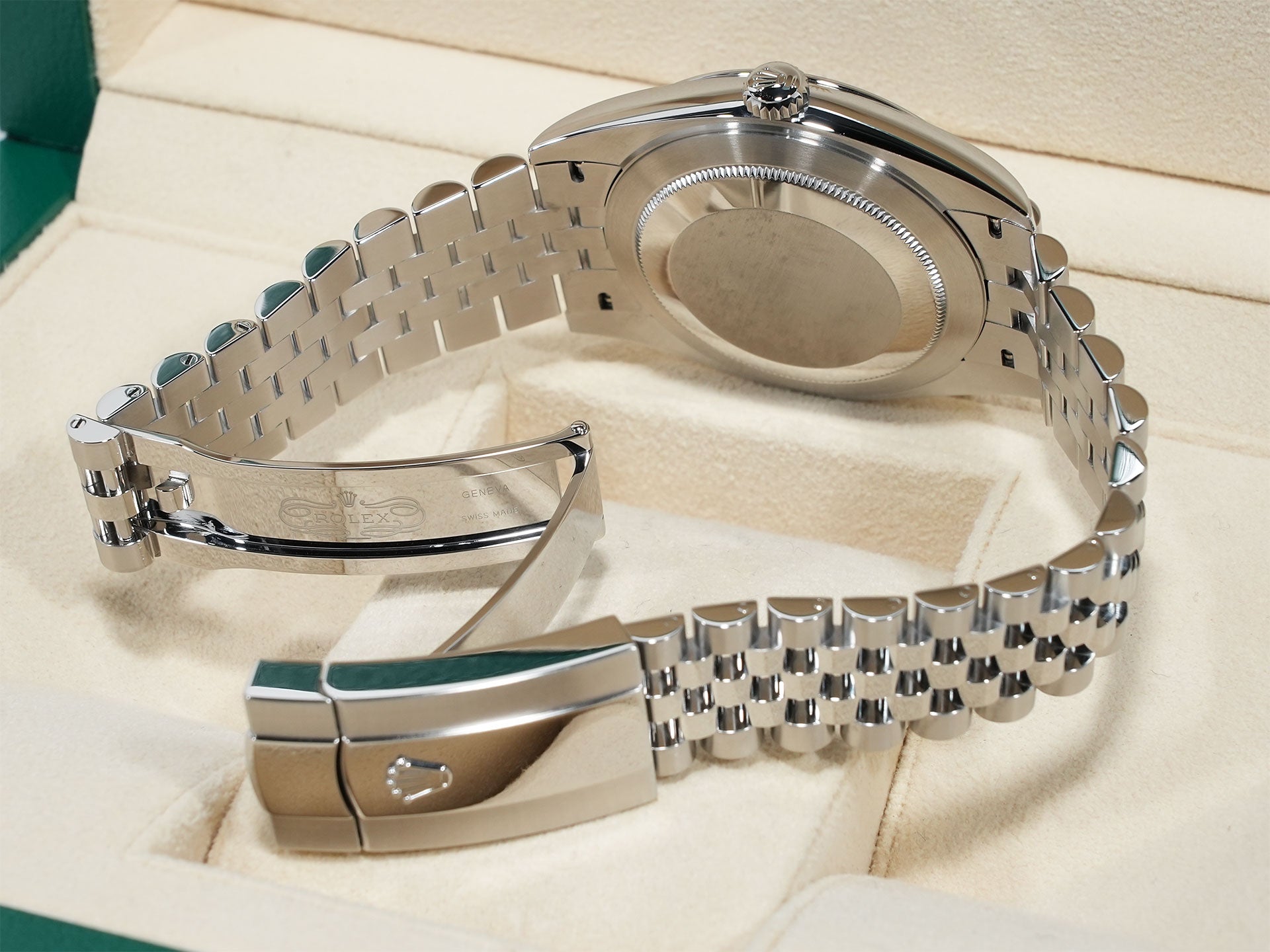 Rolex Datejust 41 Ref. 126300 Stainless Steel Slate Roman Dial Jubilee Bracelet Excellent Condition tnvkwomh