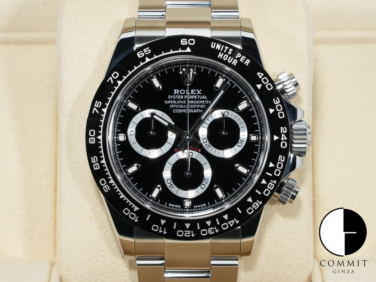 Rolex Daytona Ref. 116500LN Stainless Steel Black Dial Excellent Condition 63qxrhim