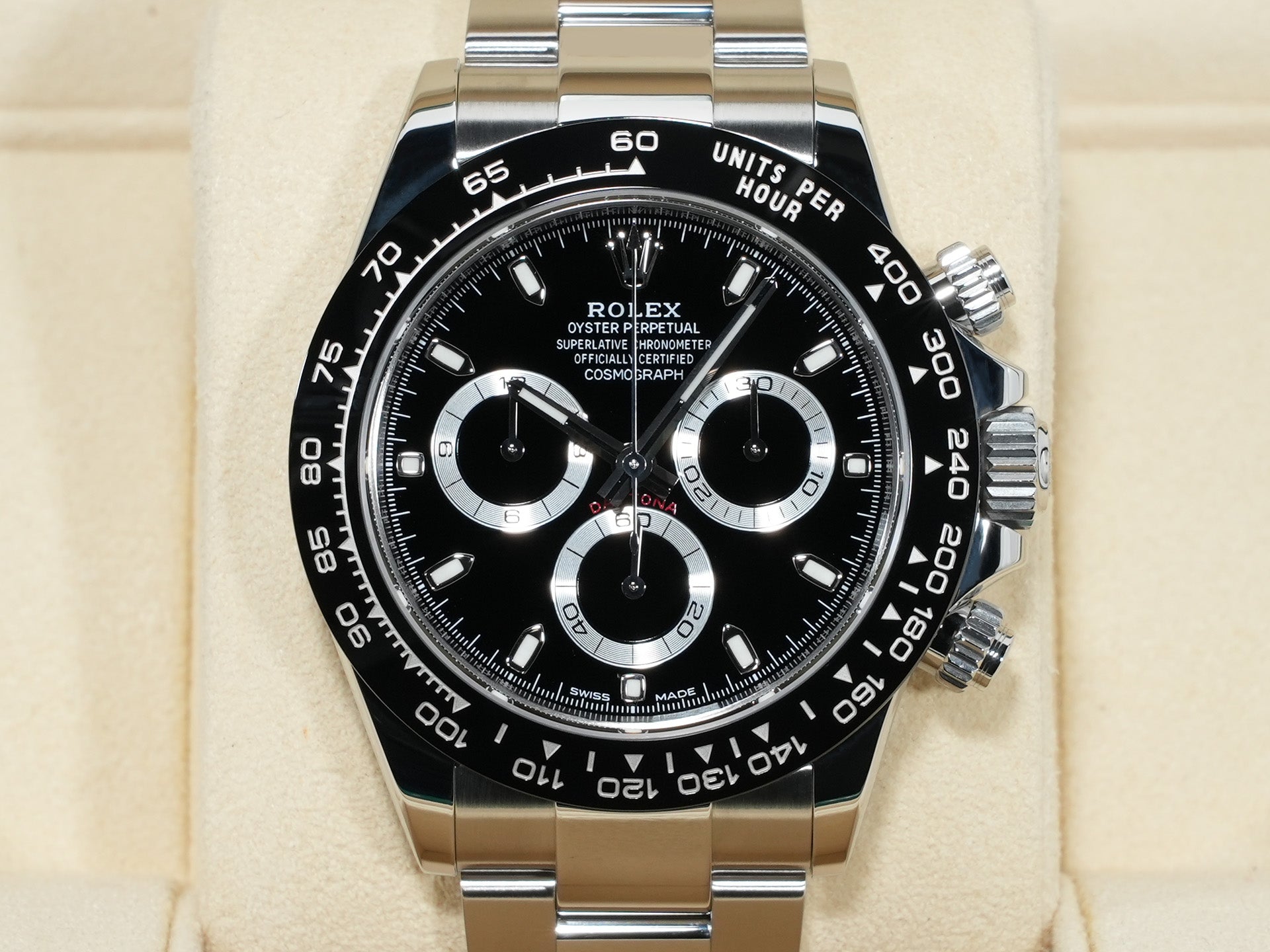 ロレックス デイトナ Ref.116500LN ステンレススチール ブラック文字盤 美品 63qxrhim