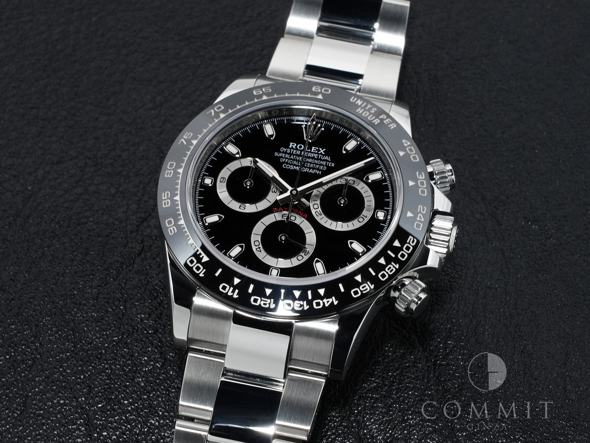 Rolex Daytona Ref. 116500LN Stainless Steel Black Dial Excellent Condition 63qxrhim