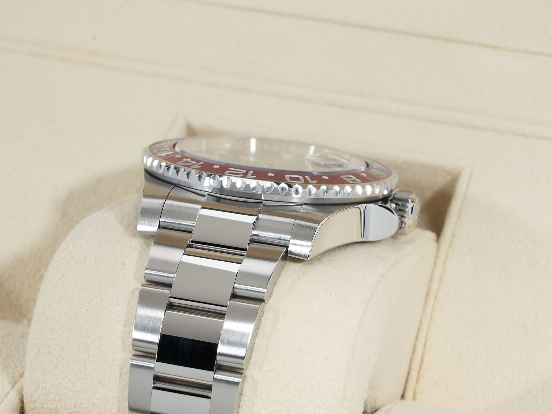 Rolex GMT-Master II Ref. 126710BLRO Stainless Steel Black Dial Oyster Bracelet Excellent Condition 6tfpi6pb