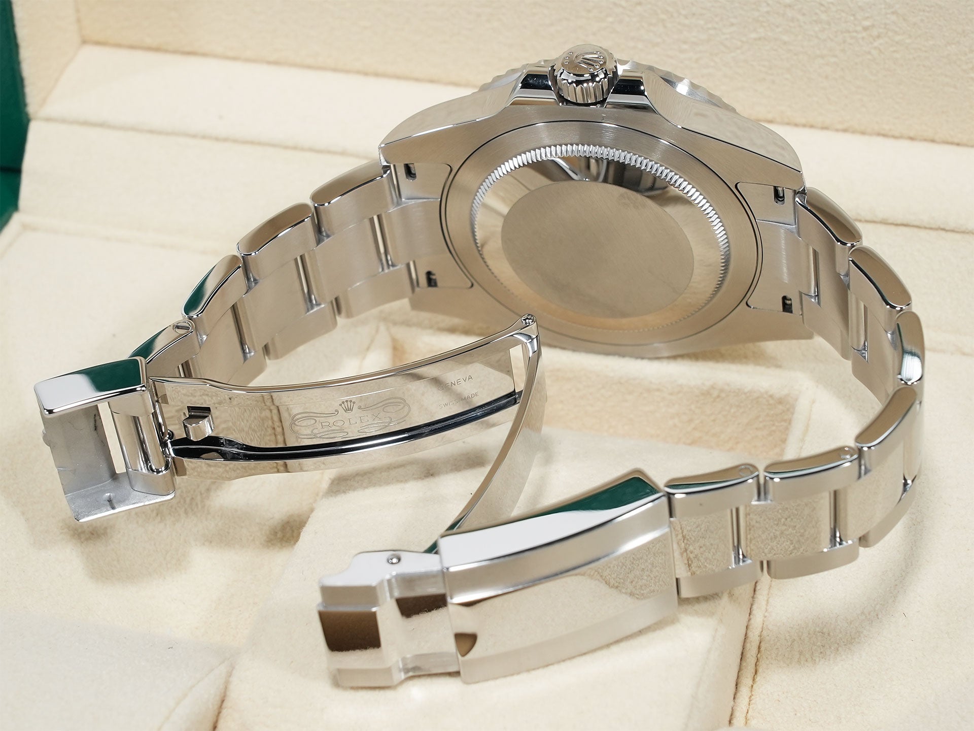 Rolex GMT-Master II Ref. 126710BLRO Stainless Steel Black Dial Oyster Bracelet Excellent Condition 6tfpi6pb