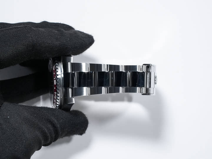 Rolex GMT-Master II Ref. 126710BLRO Stainless Steel Black Dial Oyster Bracelet Excellent Condition 6tfpi6pb