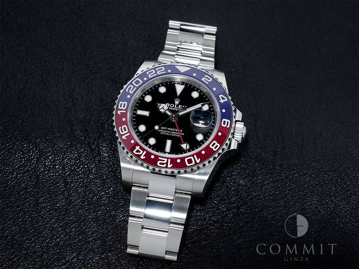Rolex GMT-Master II Ref. 126710BLRO Stainless Steel Black Dial Oyster Bracelet Excellent Condition 6tfpi6pb