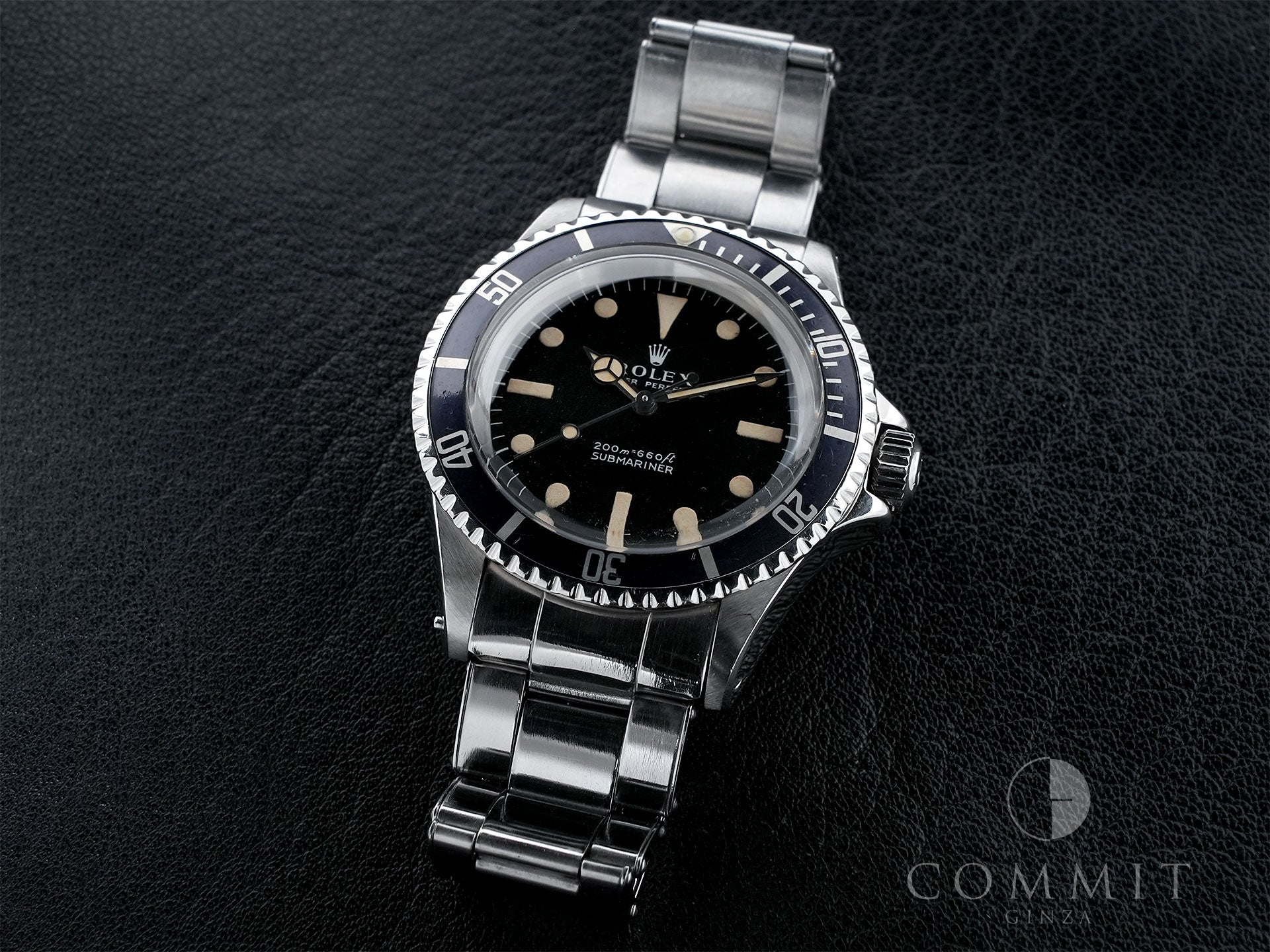 Pre-owned Rolex Submariner Ref. 5513 Stainless Steel Black Dial xrro5i7x
