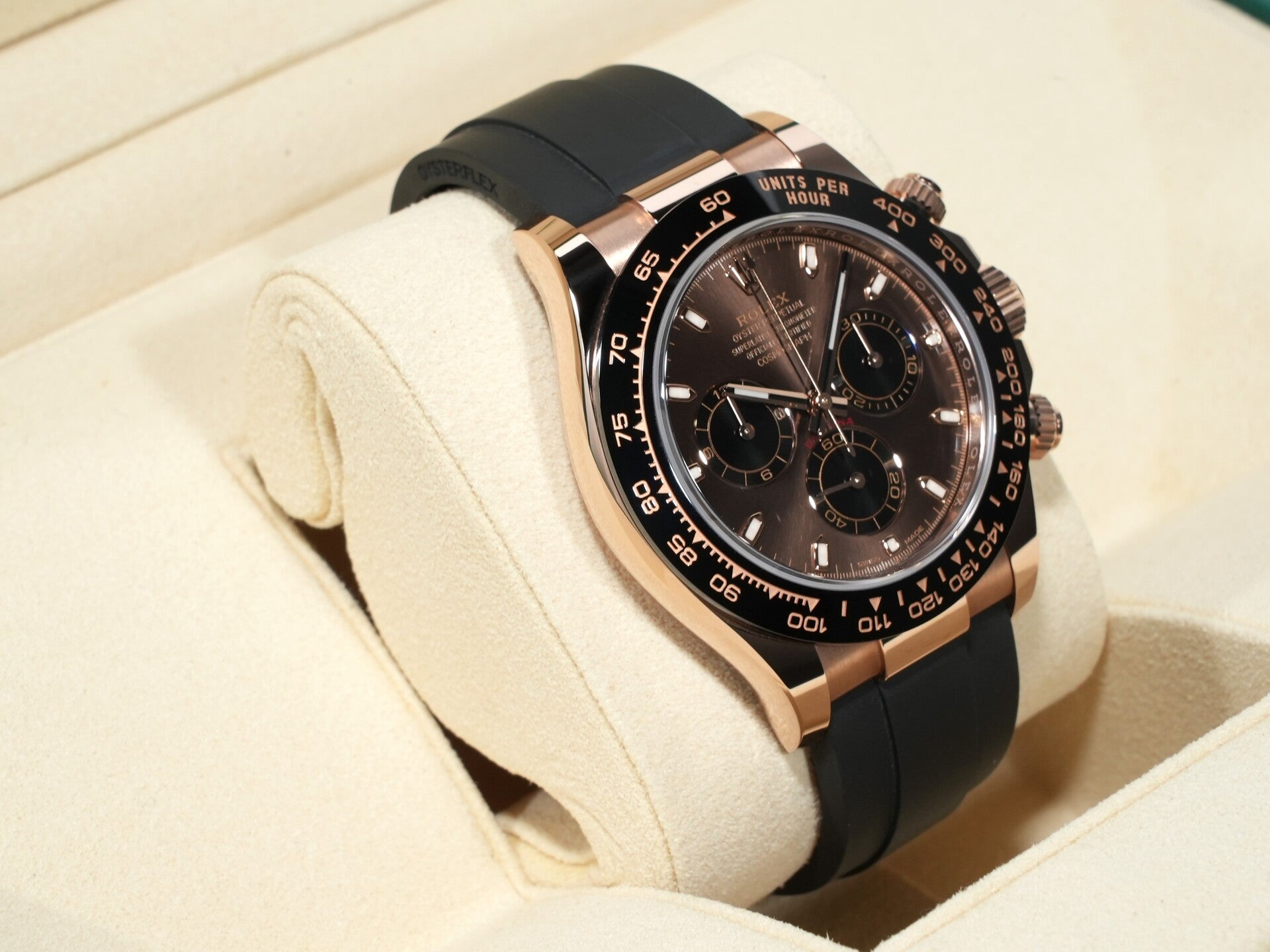 ロレックス デイトナ Ref.116515LN エバーローズゴールド チョコレート/ブラック文字盤 極美品 6ddergjh