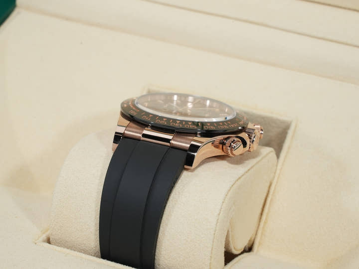 ロレックス デイトナ Ref.116515LN エバーローズゴールド チョコレート/ブラック文字盤 極美品 6ddergjh