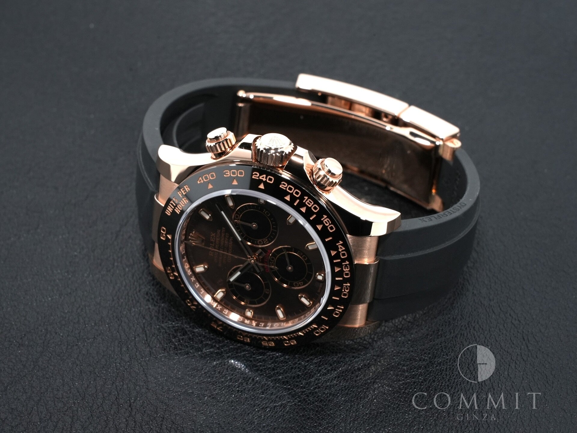 ロレックス デイトナ Ref.116515LN エバーローズゴールド チョコレート/ブラック文字盤 極美品 6ddergjh