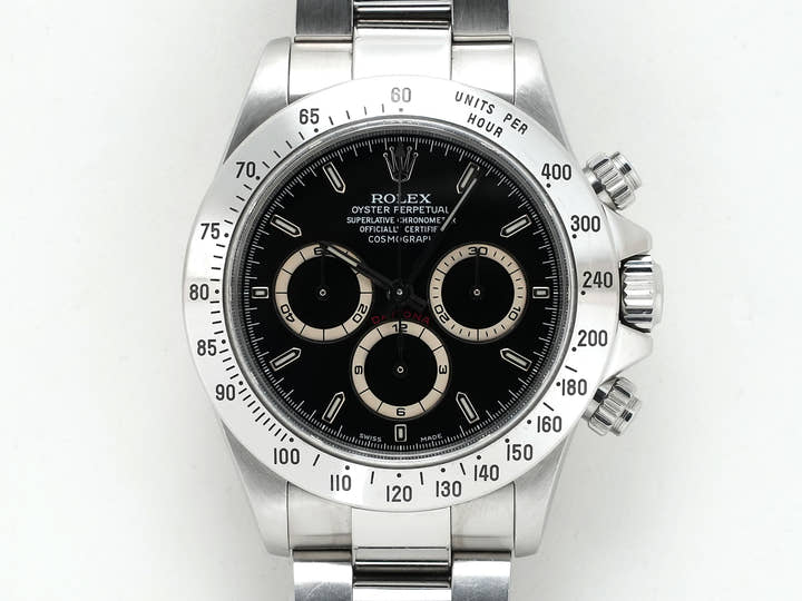 Pre-owned Rolex Daytona El Primero Ref. 16520 Stainless Steel Black Dial xyfnntdc