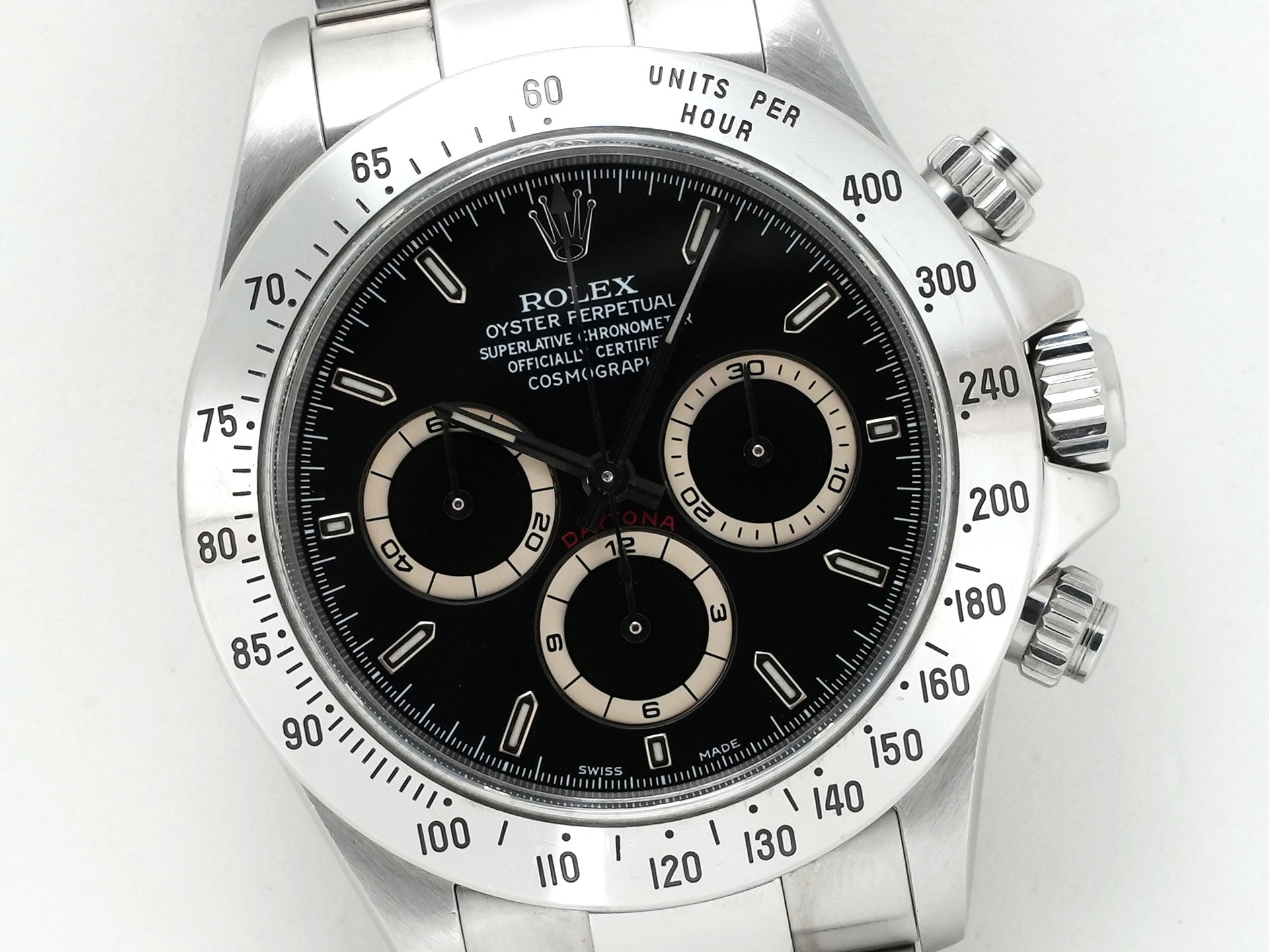Pre-owned Rolex Daytona El Primero Ref. 16520 Stainless Steel Black Dial xyfnntdc