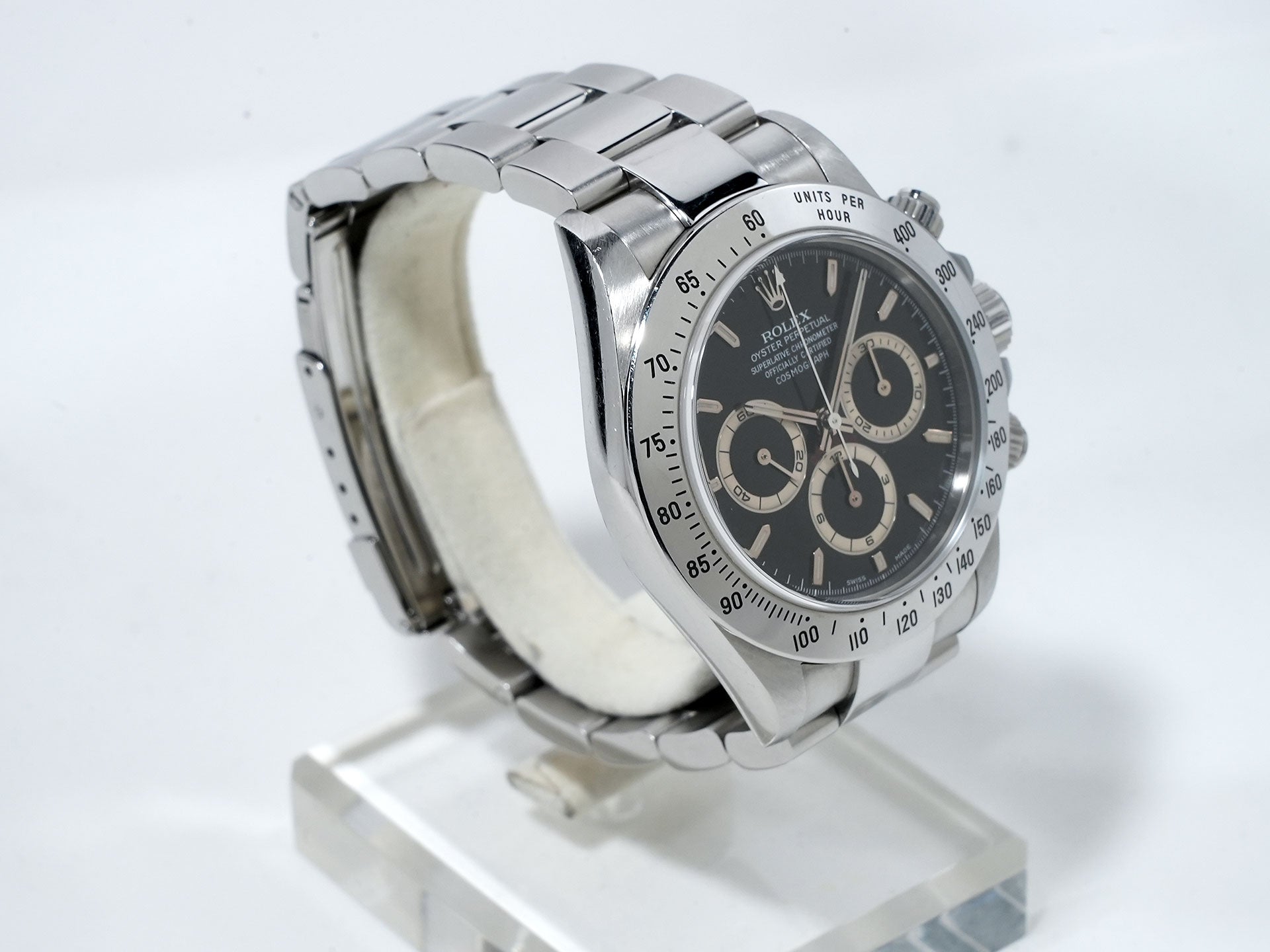 Pre-owned Rolex Daytona El Primero Ref. 16520 Stainless Steel Black Dial xyfnntdc