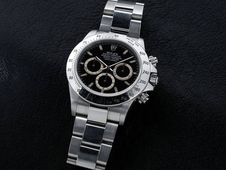 Pre-owned Rolex Daytona El Primero Ref. 16520 Stainless Steel Black Dial xyfnntdc