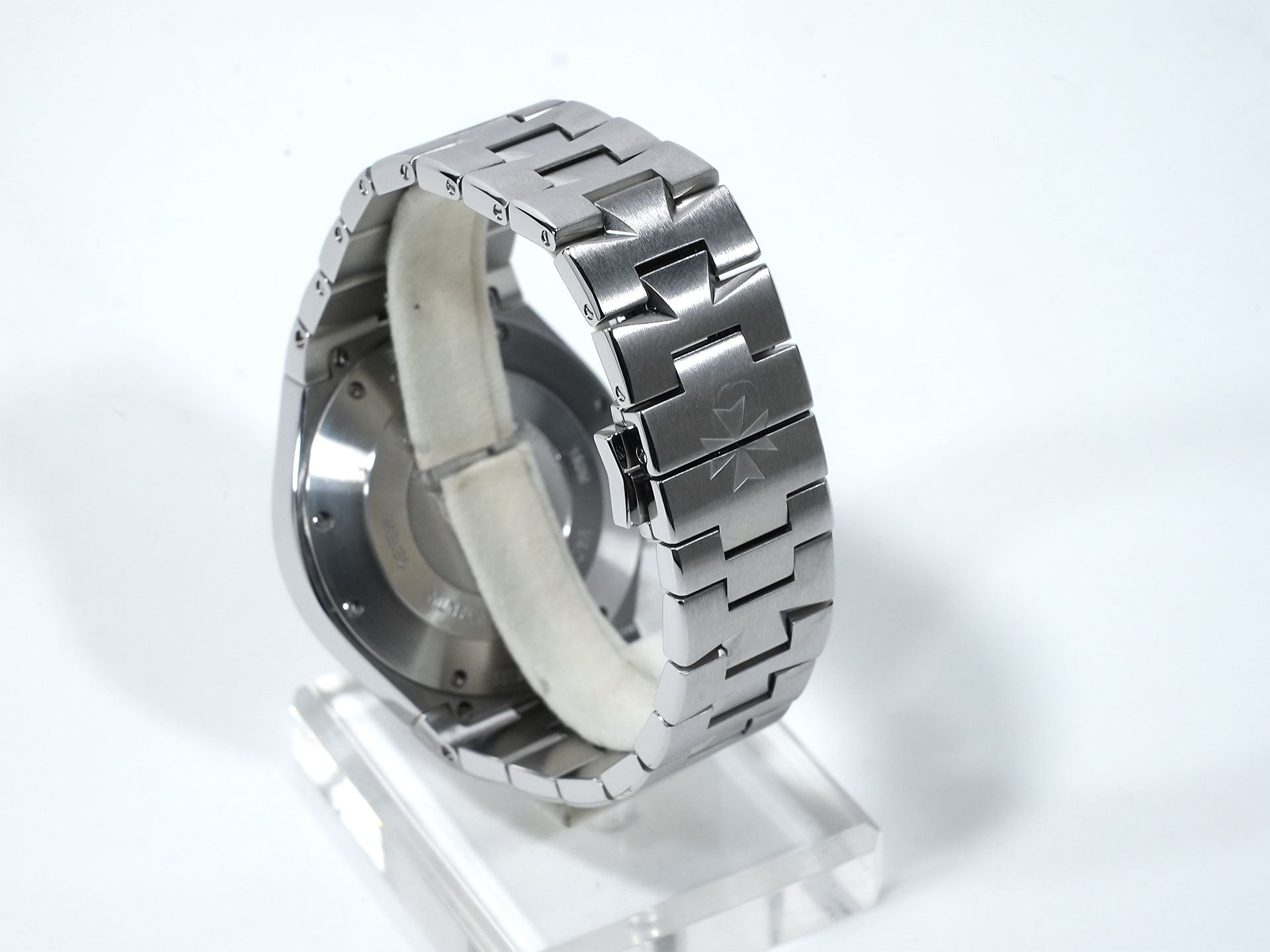 Vacheron Constantin Overseas Dual Time Ref. 47450/B01A-9227 Stainless Steel Black Dial Pre-owned briz49ct