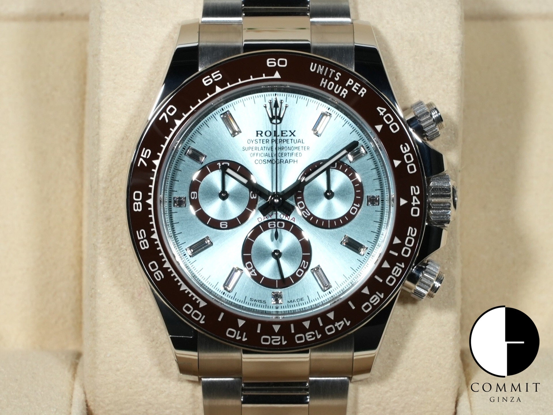 ロレックス デイトナ Ref.126506A プラチナ アイスブルーx11Pダイヤ文字盤 未使用 k7a5fsd3