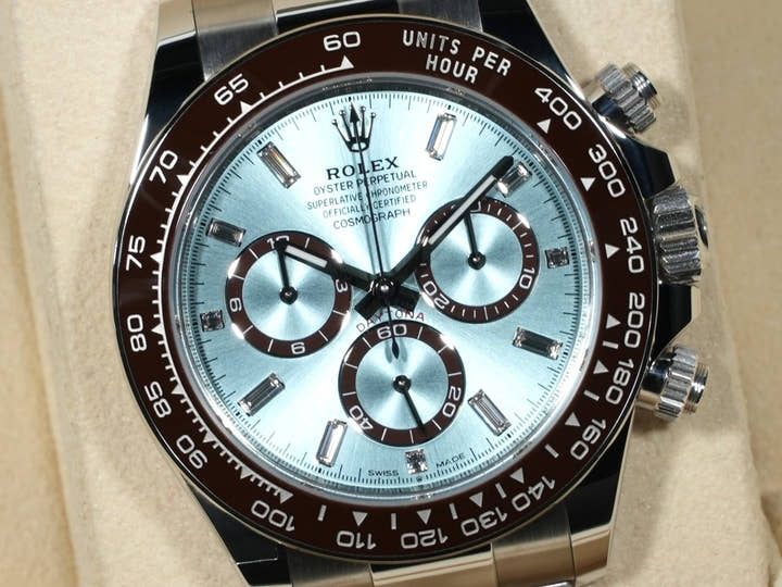 ロレックス デイトナ Ref.126506A プラチナ アイスブルーx11Pダイヤ文字盤 未使用 k7a5fsd3