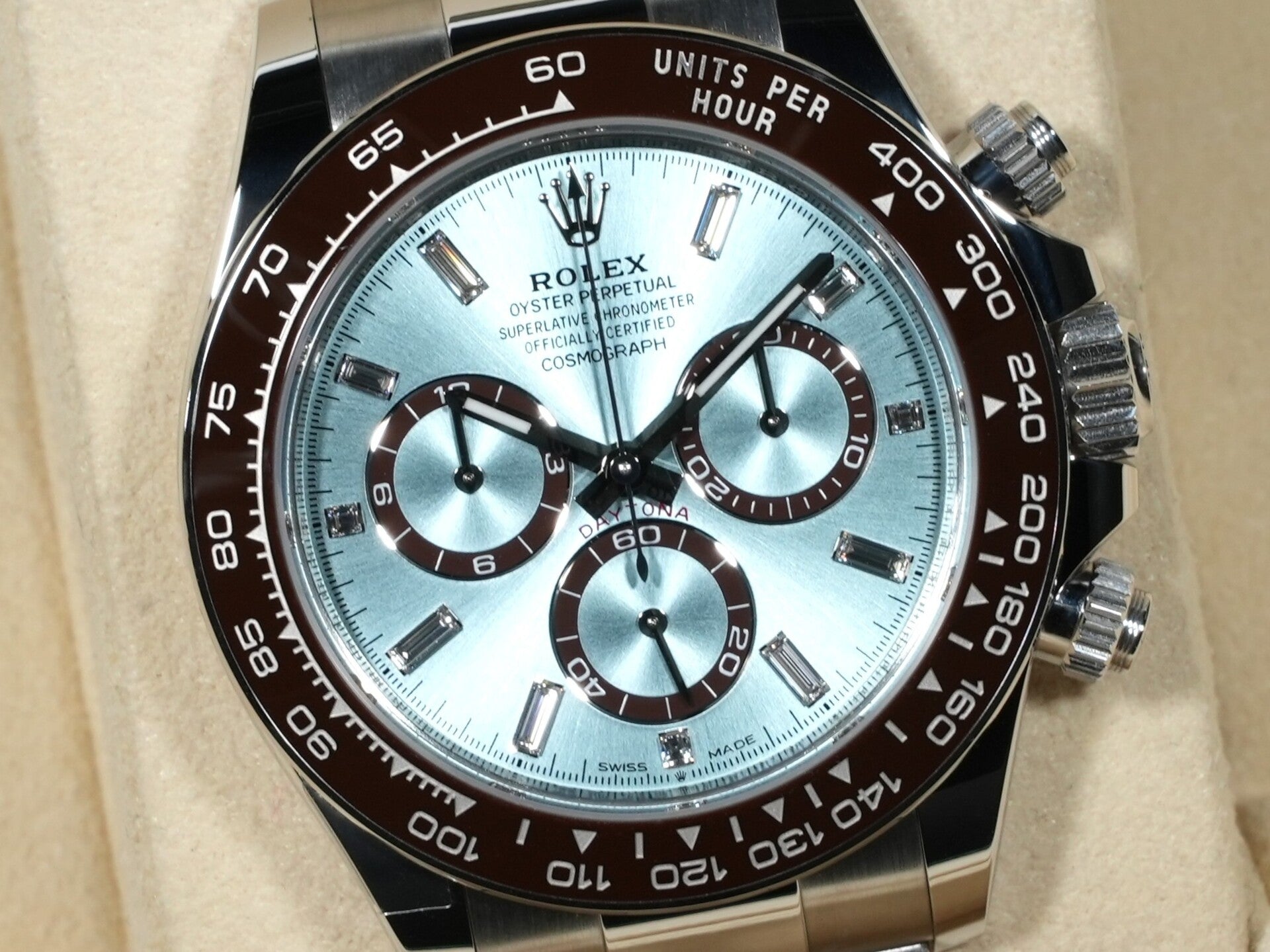 ロレックス デイトナ Ref.126506A プラチナ アイスブルーx11Pダイヤ文字盤 未使用 k7a5fsd3