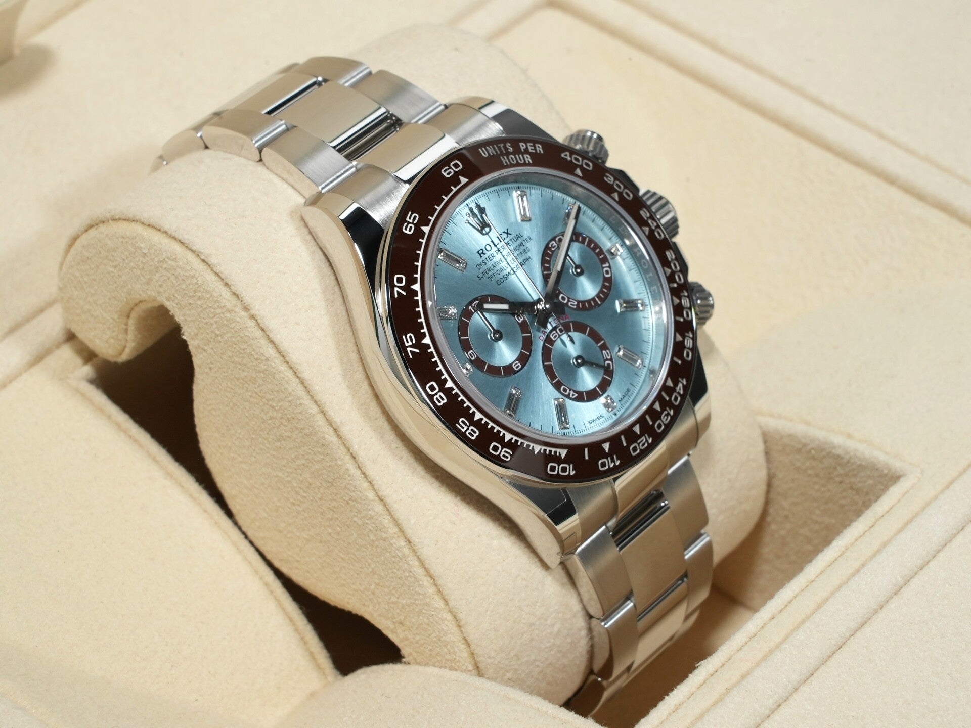 ロレックス デイトナ Ref.126506A プラチナ アイスブルーx11Pダイヤ文字盤 未使用 k7a5fsd3