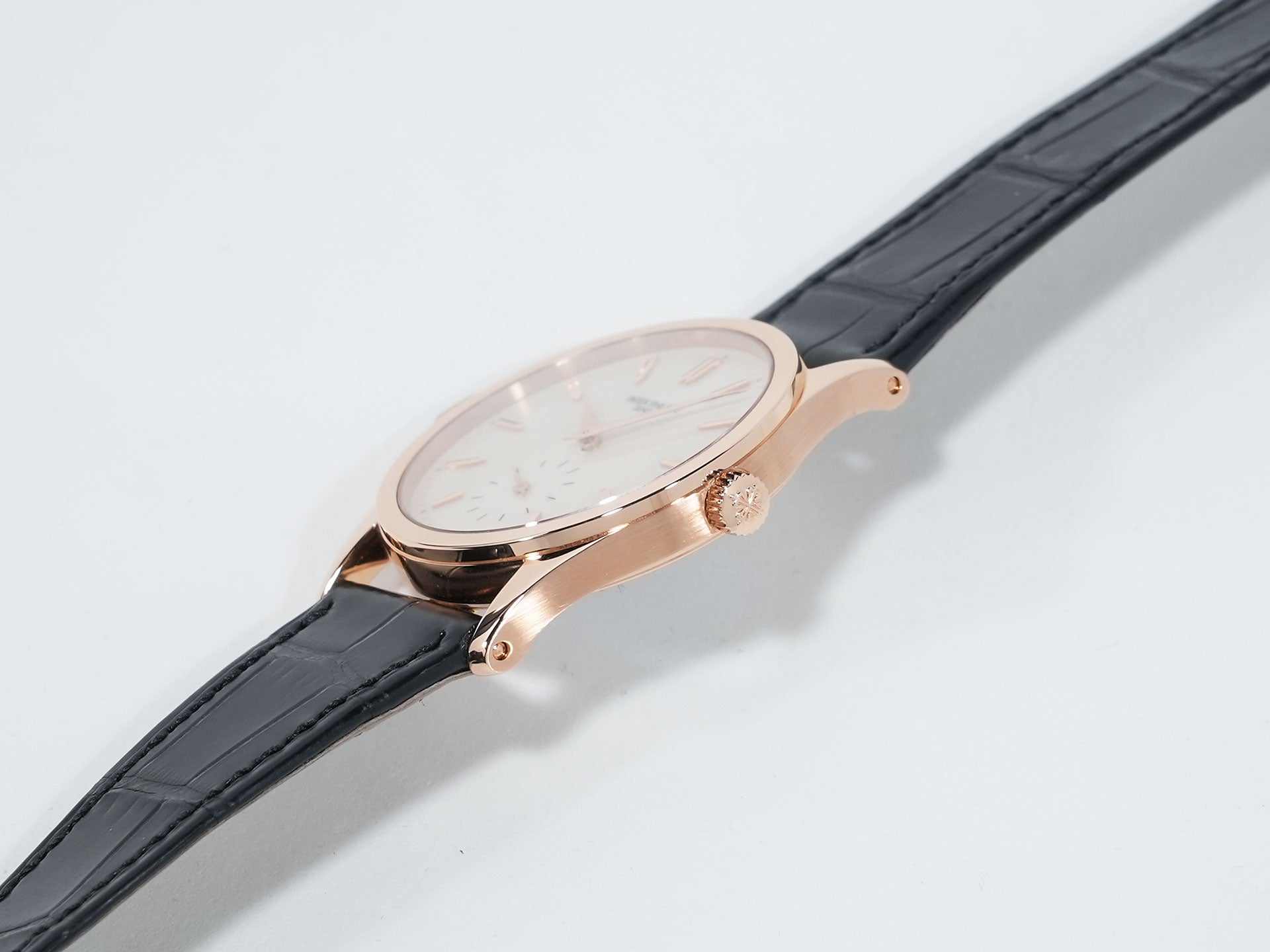 パテックフィリップ カラトラバ Ref.3796R-014 ローズゴールド アイボリー文字盤 美品 397ugnqx