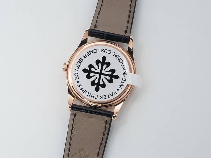 パテックフィリップ カラトラバ Ref.3796R-014 ローズゴールド アイボリー文字盤 美品 397ugnqx