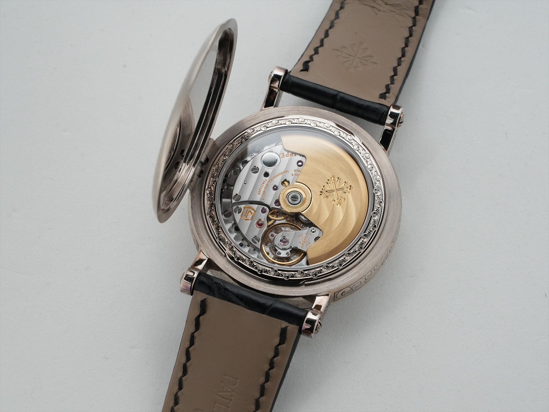 パテックフィリップ パーペチュアルカレンダー レトログラード Ref.5160/500G-001 ホワイトゴールド シルバー文字盤 中古 trvd2sti