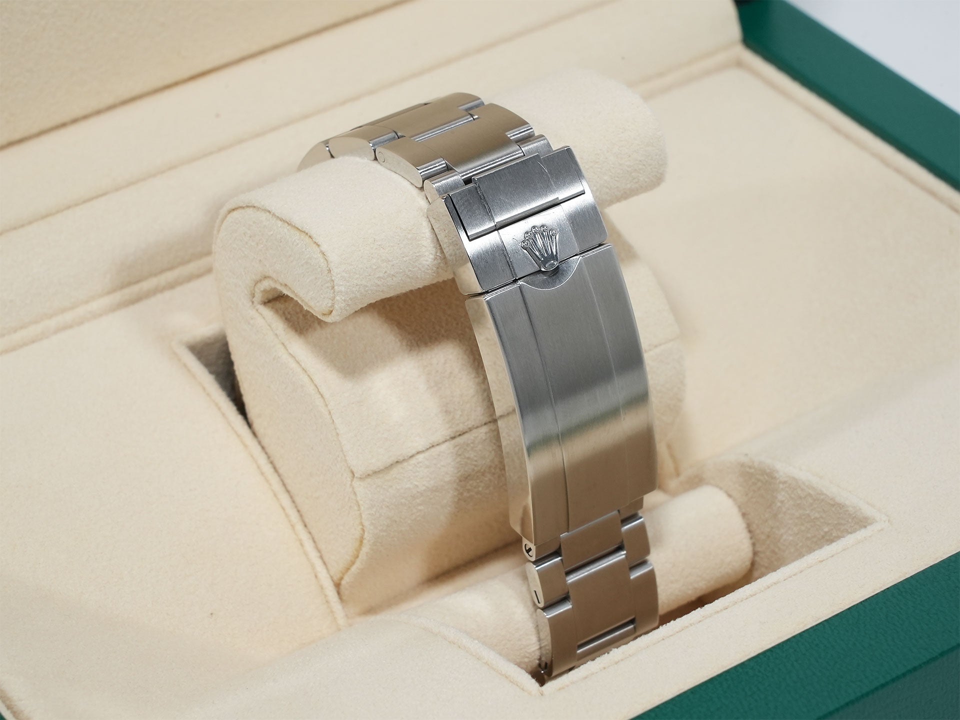 Pre-owned Rolex Submariner No Date Ref. 124060 Stainless Steel Black Dial upbsgnry