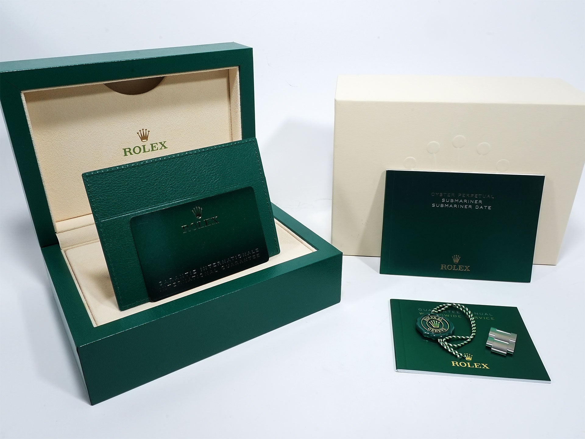 Pre-owned Rolex Submariner No Date Ref. 124060 Stainless Steel Black Dial upbsgnry