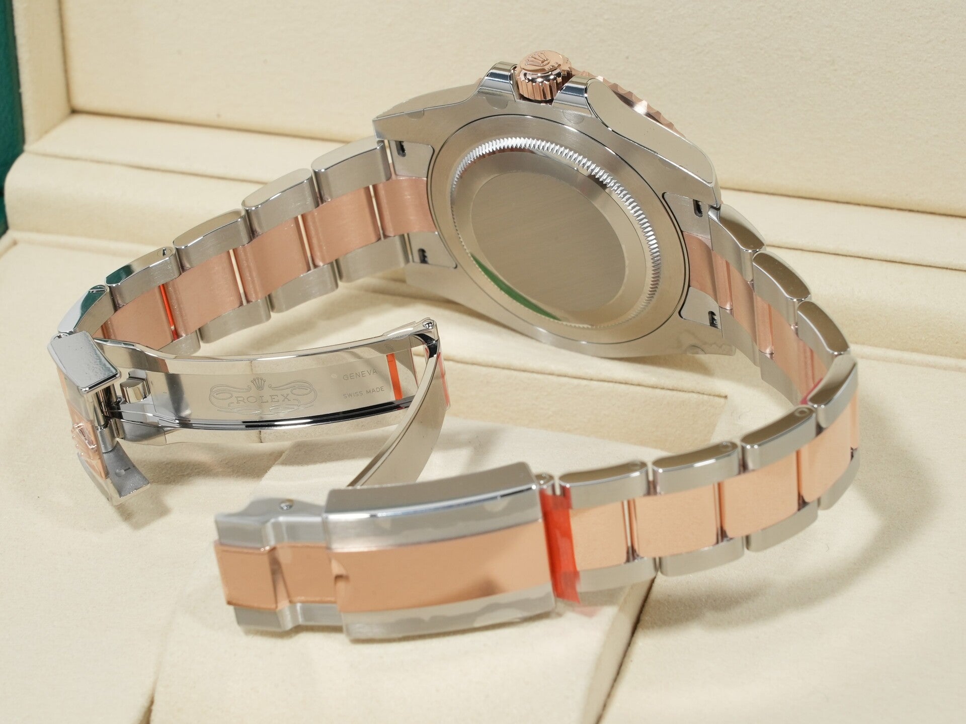 Rolex GMT-Master II Ref. 126711CHNR Stainless Steel/Everose Gold Black Dial Oyster Bracelet Unused hzps9p5c