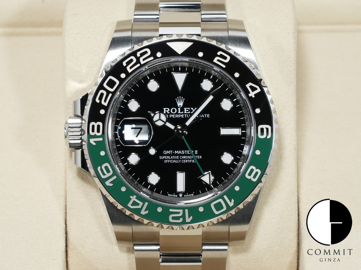 Rolex GMT-Master II Ref. 126720VTNR Stainless Steel Black Dial Oyster Bracelet Excellent Condition 7tvvcydd